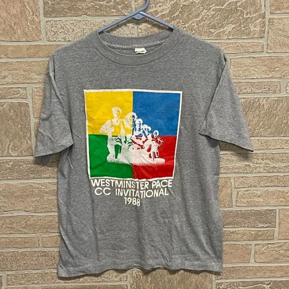 Vintage Westminster Pace 1988 Cross Country Tee